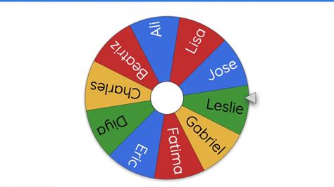 wheel of random